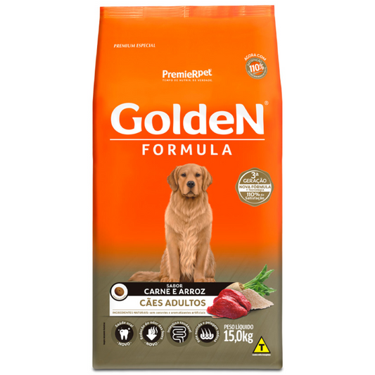 GOLDEN ADULTO CARNE - 15KG