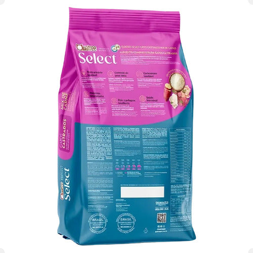 QUATREE SELECT GT CASTRADOS 1KG MIX DE CARNES