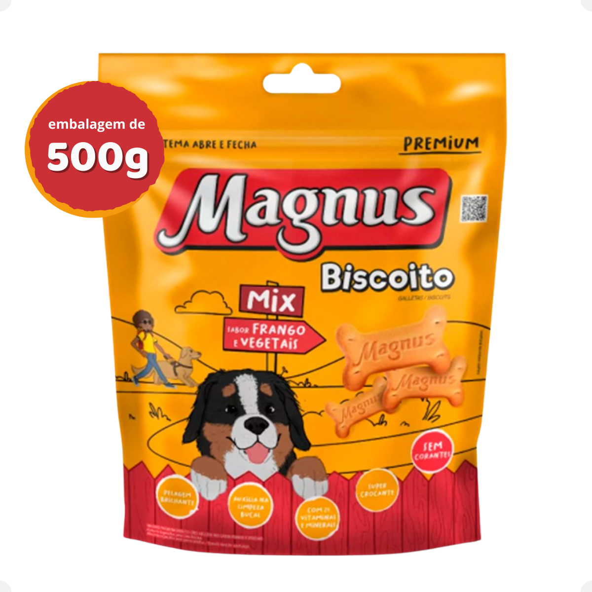 Magnus Biscoito Mix para Cães - 500g