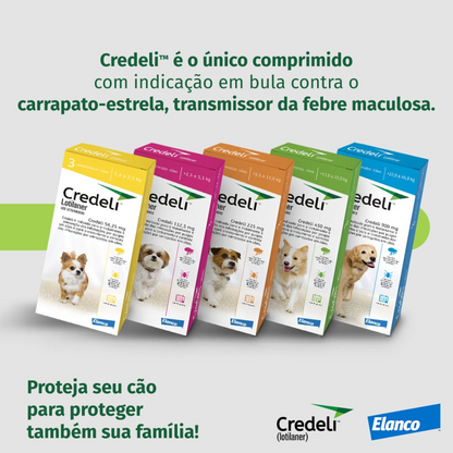 Credeli 56mg – 1,3kg a 2,5kg (1 comprimido)