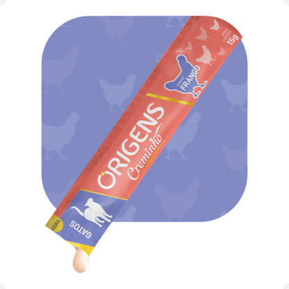 Origens Creminho para Gatos Sabor Frango – 15g