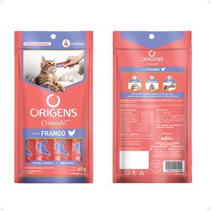 Origens Creminho para Gatos Sabor Frango – 15g