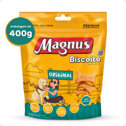 Magnus Biscoito Original para Cães - 400g