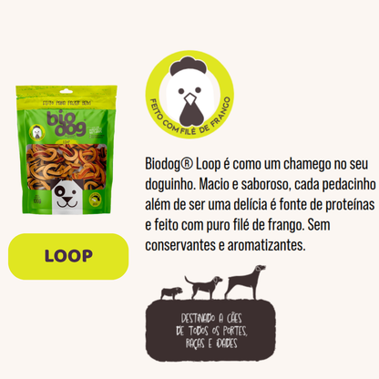 BIODOG LOOP – Petisco Natural