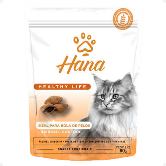 Snack Hana Healthy Life para Gatos - Hairball Control