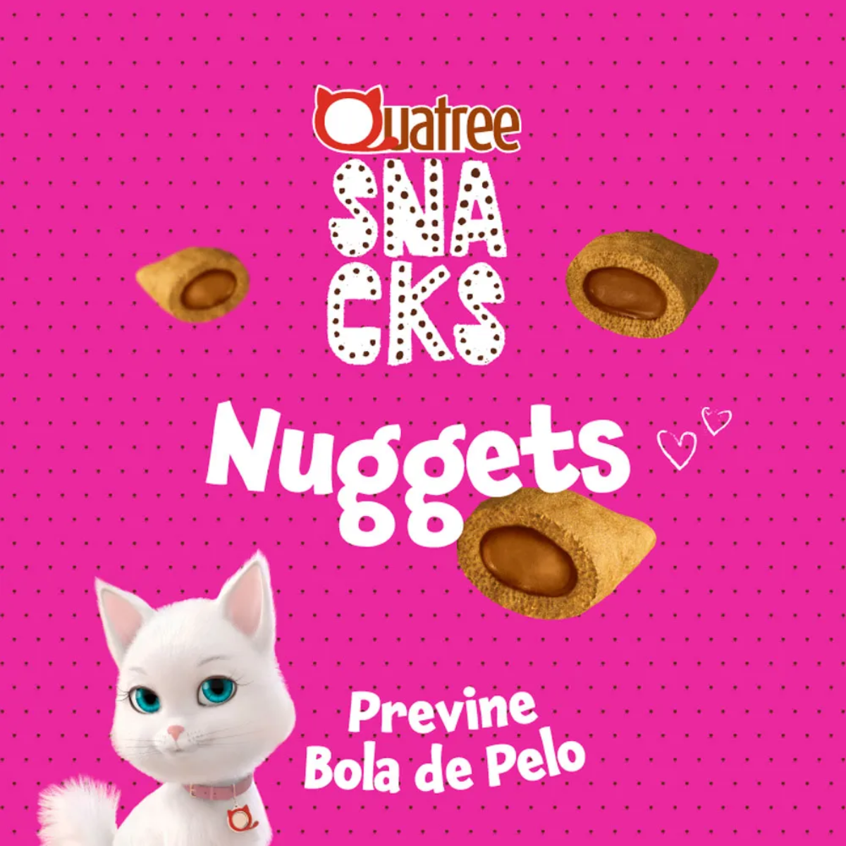 Quatree Nuggets Sabor Frango para Gatos – 60g