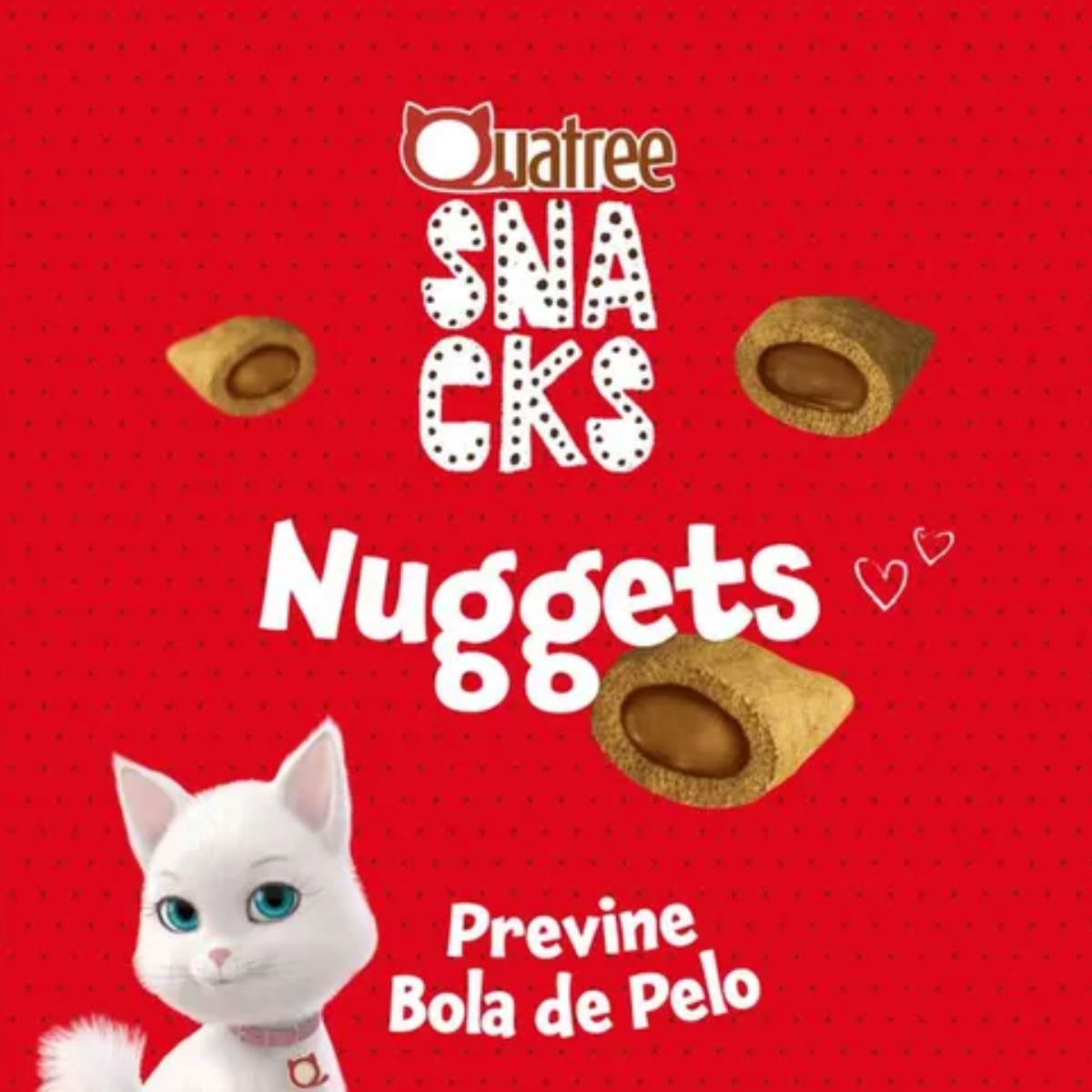 Quatree Nuggets Sabor Carne para Gatos – 60g