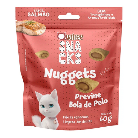 Quatree Nuggets Sabor Salmão para Gatos – 60g