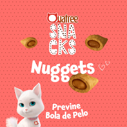 Quatree Nuggets Sabor Salmão para Gatos – 60g