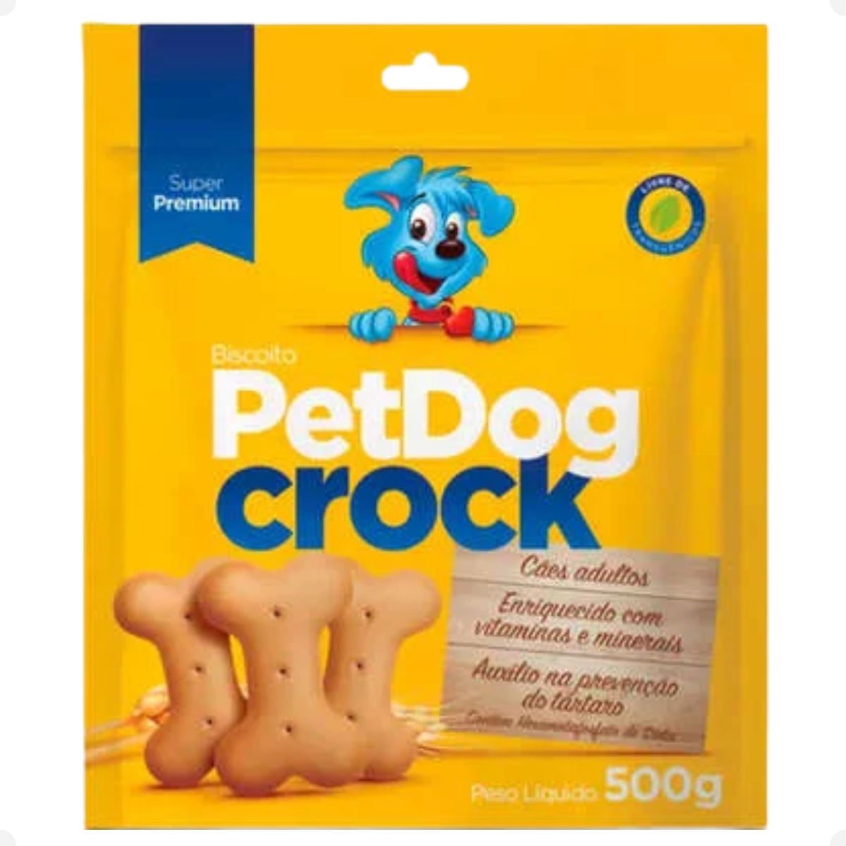 Biscoito Petdog Crock 500g