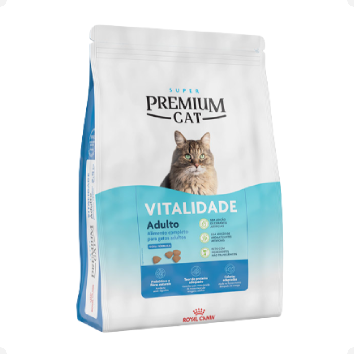 Royal Cat Premium Vitalidade - 7,5kg