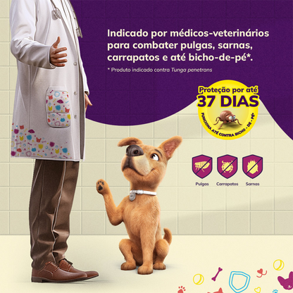 Antiparasitário MSD Defenza 45mg - Cães de 2 a 4,5 kg