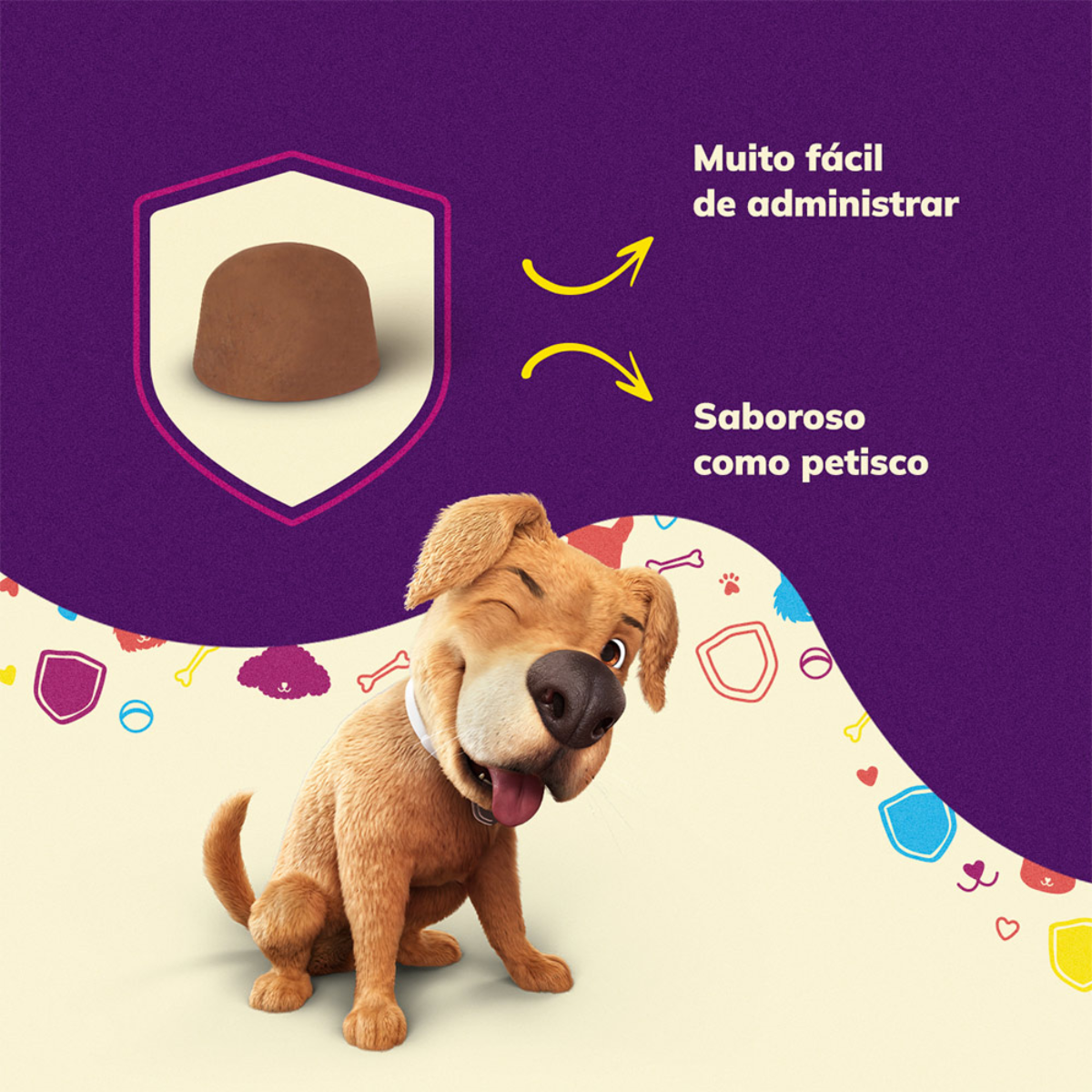 Antiparasitário MSD Defenza 45mg - Cães de 2 a 4,5 kg