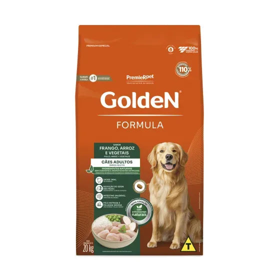 GOLDEN ADULTO FRANGO - 20KG